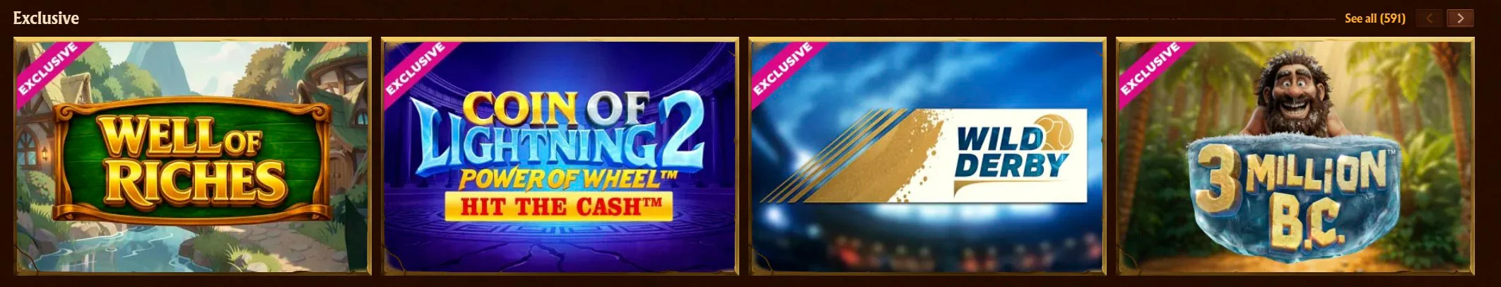 αποκλειστικά παιχνίδια amunra casino